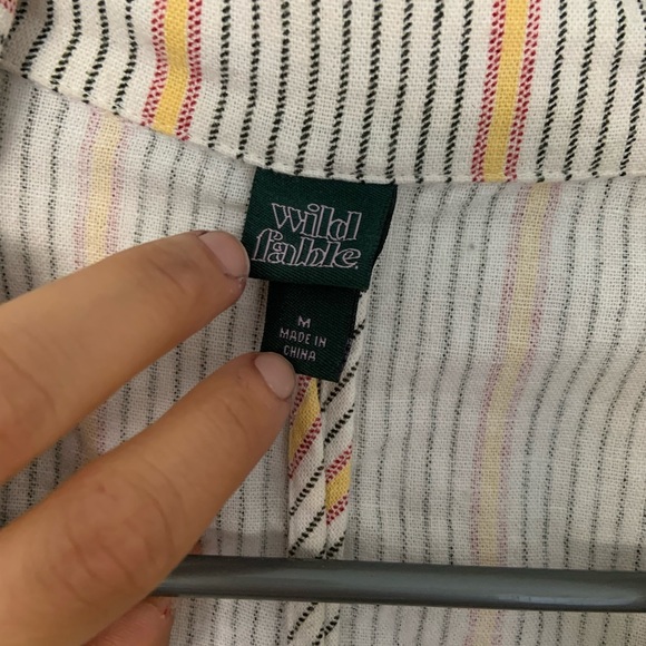 Striped casual blazer - Picture 3 of 3